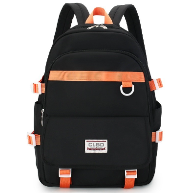 ZWB W2511 Korean Fashion Simple Waterproof Student Backpack School Bag