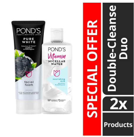 Pond's Detoxifying Double-Cleanse Duo