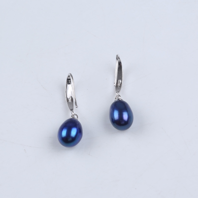 Natural Freshwater Pearl Earrings s925 silver Ear Hook for Women