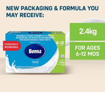 BONAMIL Stage 2 Milk Supplement for 6 to 12 Months 2.4kg