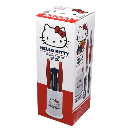 Hello Kitty Kitchen Tool Utensils Set 5 Pcs