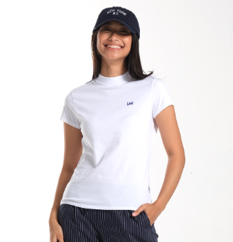 Lee Ladies High Neck Tee
