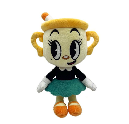 32cm Cuphead Plush Toys Mugman The Chalice Soft Plush Stuffed Toys Cute Cartoon For Kid Christmas Gifts S11