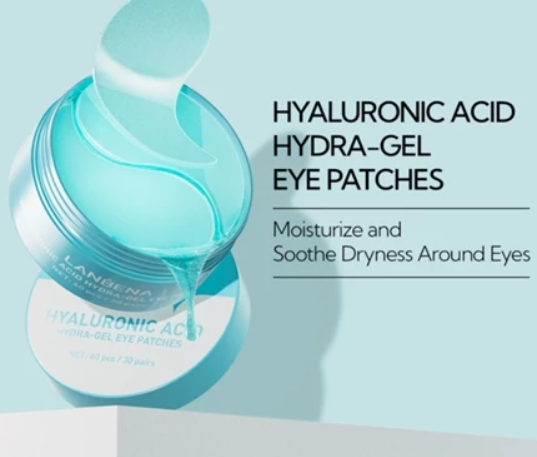 Lanbena Eye Mask Hyaluronic Acid MoisturizerUnder Eye Mask Dark Circles Remover Eyebag Remover Eye Patch 60pcs