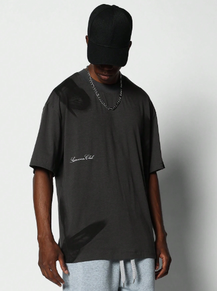 SUMWON Tee With Butterfly Graphic Print College Ready