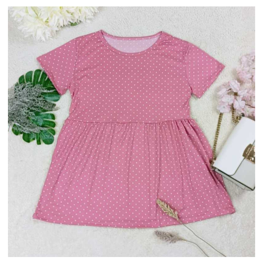 Maternity Top Babydoll Top Maternity Shirt Pregnancy clothes Peplum Blouse M14