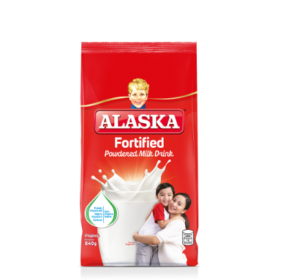 Alaska Fortified Powdered Milk Drink 840g
