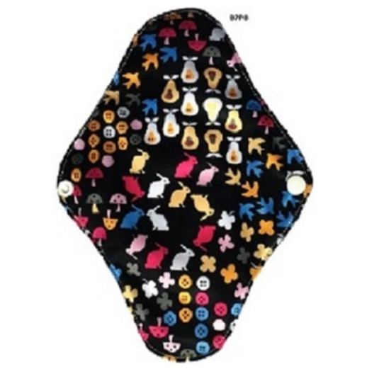 Organic Bamboo Charcoal Cloth Pantyliner Cloth Pad Cloth Mama Pad PL8