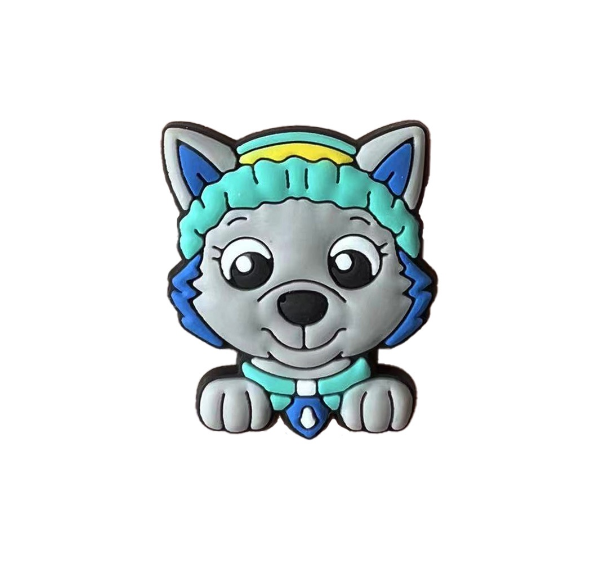 Cartoon Dalmatian Dog Jibbitz Crocs PAW Patrol Shoe Charms Ryder Bulldog Jibitz Charm Pin Chihuahua Jibits Crocks for Women Shoes S11