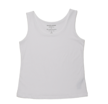 GIORDANO Women's Slim Fit Tank Top 05321250 - 30 - Bright White