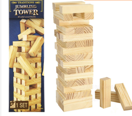 Cardinal Games Traditions Jumbling Tower Game