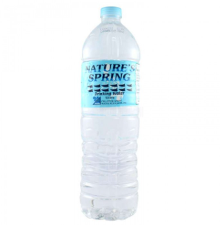 Nature's Spring Purified Water 1Liter