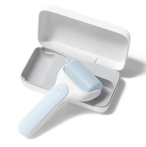 Ice Roller For Face & Eye Cold Roller Massage Ice Derma Roller Massager For Anti Aging and Migraine Pain Relief Skin Care Tool