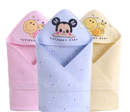Infant Baby Newborn Swaddle Receiving Blanket Cute Boys Girls Wrap