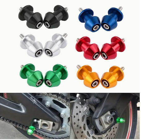 Rocker Slider Spool Bracket Screw, Motorcycle Rocker Slider CNC Spool Screw, Suitable For KTM/Honda/Suzuki/Kawasaki/Yamaha/BMW/Ducati