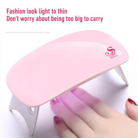 Semier Portable USB Sun Mini Lamp Nail Gel Dryer Curing Machine UV Led Lamp For Nail Dryer Lamp