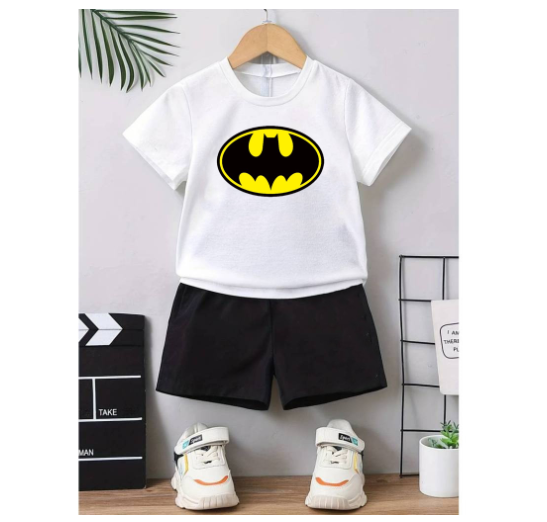 Boys Shirt Suits Baby Polo Terno Clothes 0-5 years Child Print Shirt and Shorts Terno for KidSorts Two Sets of Kids S29
