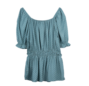 Stylistic Mr. Lee Ladies Basic Woven Boxy Fit 111271-U Green