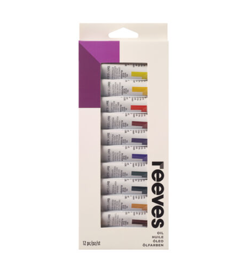 REEVES Oil Color 12 Colors