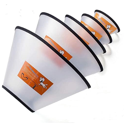 Pet Elizabeth Cone E-Collar Dog cat Head Cover Anti Bite cone pet supplies