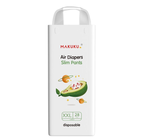 Babymama - Makuku Baby Slim Pants Diaper (28 Pieces) - XXL