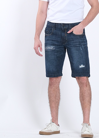 Jag Black Distressed Denim Shorts