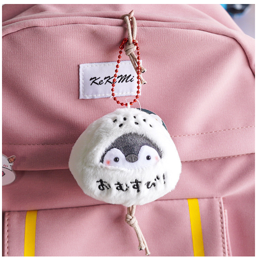 Koi Penguin Plush Doll Small Pendant Bag Pendant Charm Doll Keychain Toy Doll F6