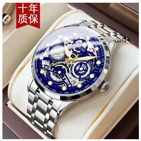 Swiss watch original fashion luxury gold waterproof quartz stainless original Watch for men Fashion Hollo men's Watch M9