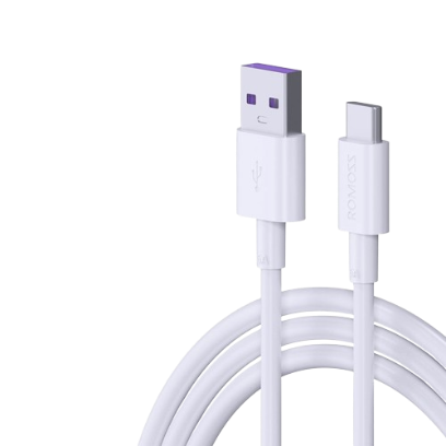 Romoss CB3013 Type C 1m 6A 66 watts Support FCP Quick Charger / Super Fast Charger Cable