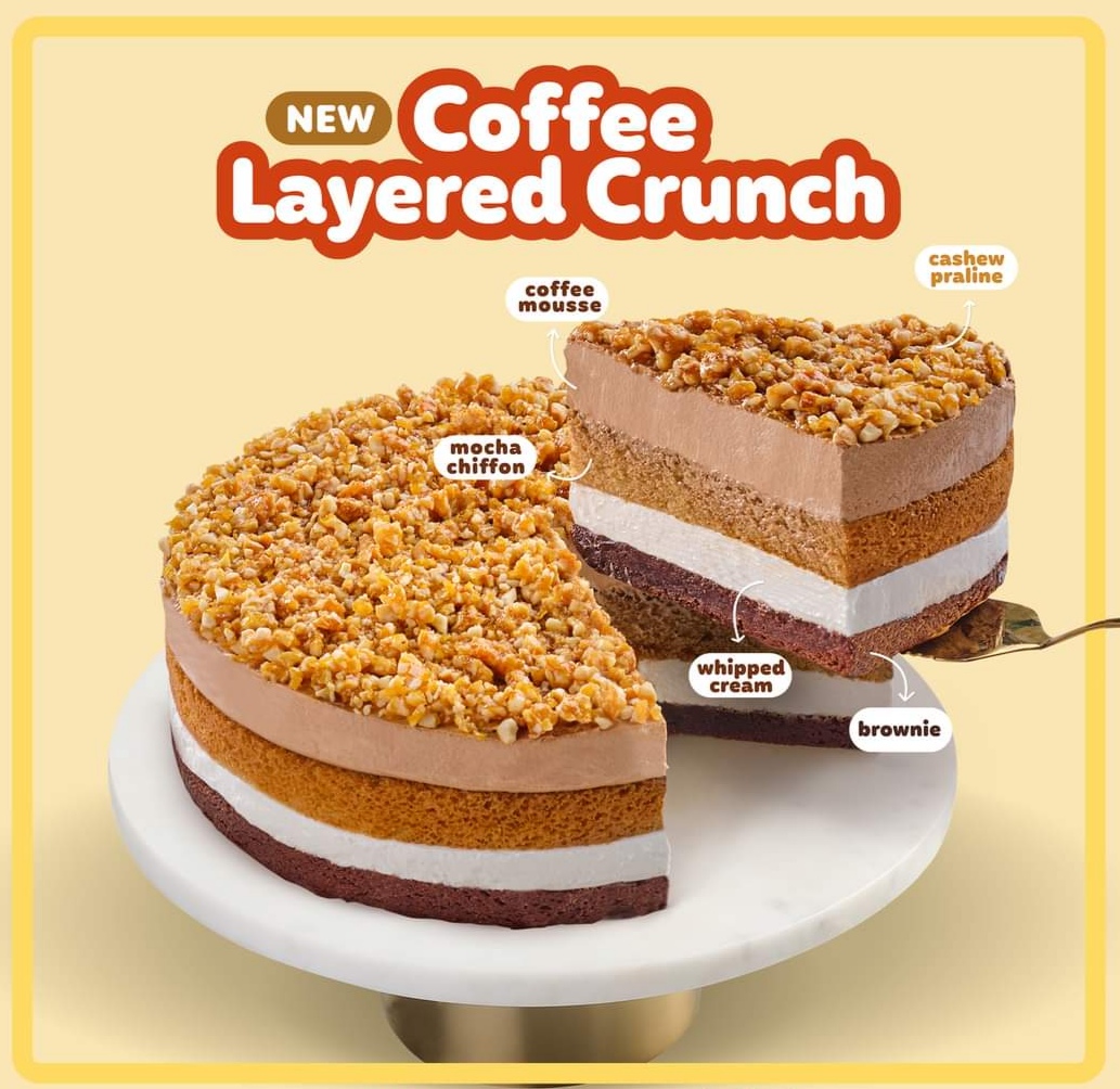 coffee layered cake