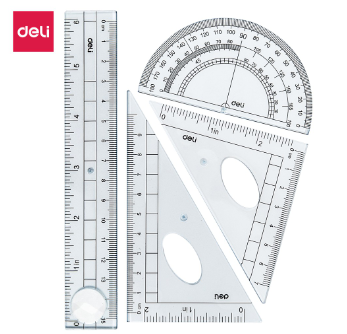 Deli Drafting Ruler Set 9597 (1pc) E9597 [75259597]