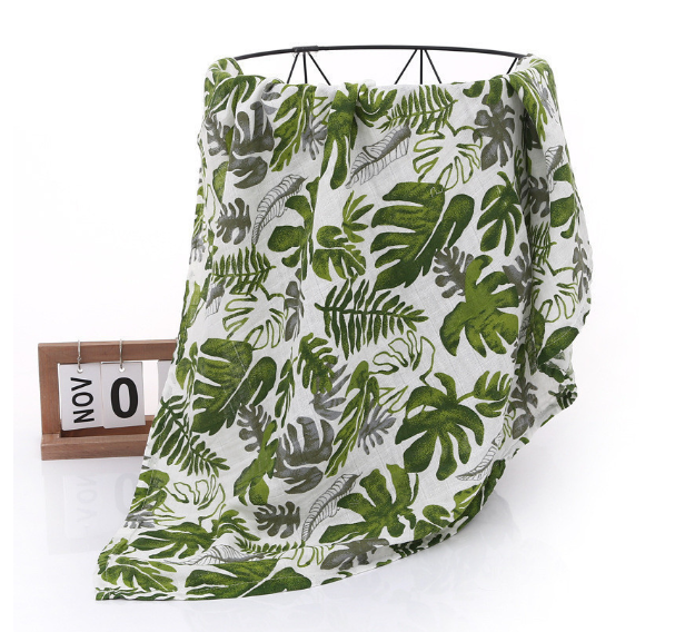 Summer Baby Blanket Muslin Gauze Breathable Sleep Swaddle Wrap Infant Quilt For Baby Bib S6