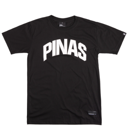 TEAM MANILA PINAS MONO TSHIRT BLACK