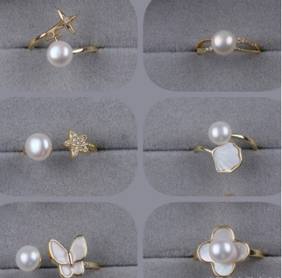 Natural Freshwater Pearl Ring