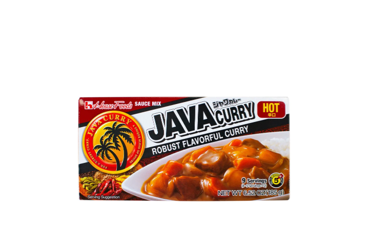 House Foods Java Japanese Curry Hot 185g