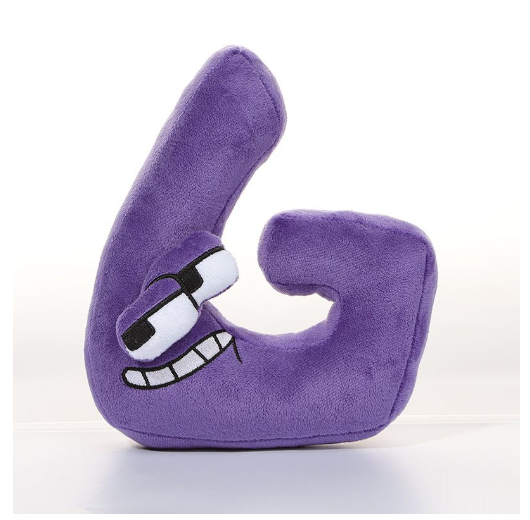 26 PCS Alphabet Lore Plush Toy Stuffed Doll Preschool Educational English ABC Letter Toy Kids Birthday Party Christmas Gift G