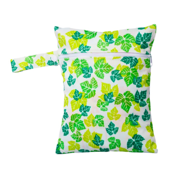 25x20cm Printed Pocket Wet Bag Waterproof Reusable Nappy Bags PUL Travel Baby Nappy Mini Size Wet Dry Bags Wetbags d11