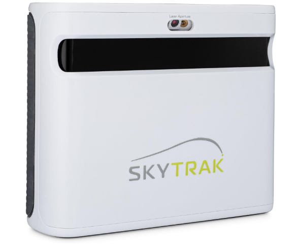 SkyTrak+ Launch Monitor and Golf Simulator - Tour-Level Golf Analysis with Dual Doppler Radar, Enhanced Camera, 100K+ Courses, Real-time Gameplay Simulation, Wi-Fi, USB-C Charging