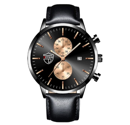 Luxury Gold Full Steel Men's Waterproof Quartz Business Wacthes Men Watch Relo Ng Kalalakihan 6