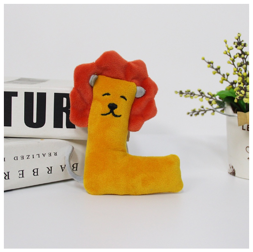 26 PCS Alphabet Plush Toy, Alphabets Alphabet Lore Stuffed Doll Preschool Educational English ABC Letter Toy for Kids Children L