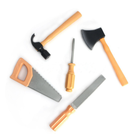 Plastic Building Tool Kits Set Kids Diy Construction Educational Toys