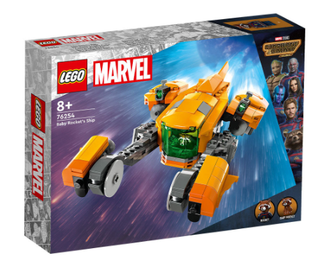 LEGO® Marvel 76254 Guardians of the Galaxy Vol.3 Baby Rocket's Ship,(330pcs)