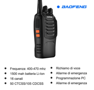 Baofeng/Platinum BF-888s Walkie Talkie UHF Transceiver Two-Way Radio