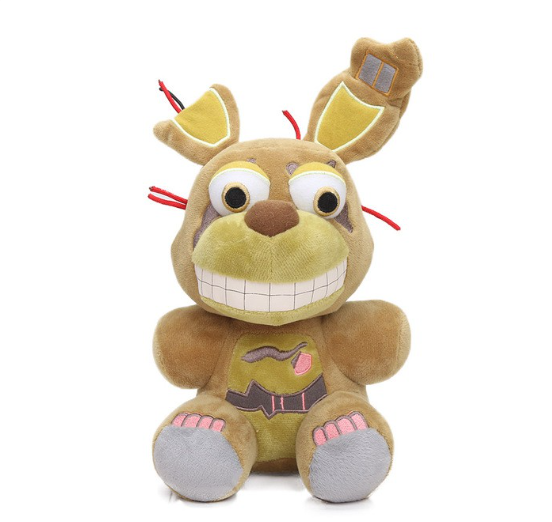 25cm FNAF Freddy Fazbear Plush Toys Golden Bear Nightmare Cupcake Foxy Balloon Boy Clown Stuffed Dolls  F8