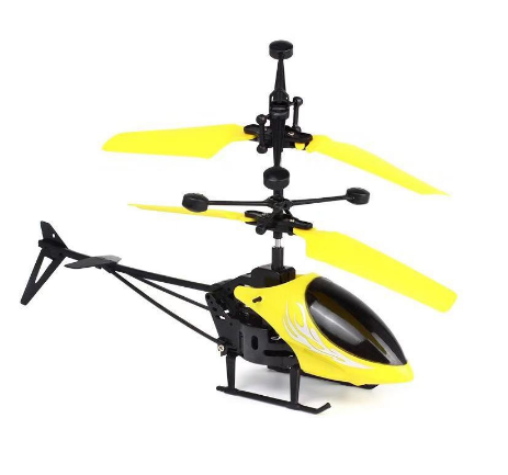 Kids Remote Control Helicopter USB Rechargeable Infrared Sensor RC Drone Outdoor Toys