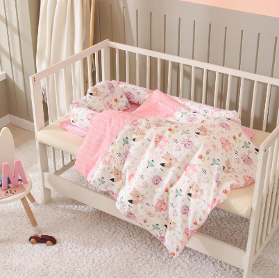 Mambobaby Baby Newborn Crib Set Pillow And Blanket Bed Snuggle Nest For Infant