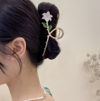 Metal Bowknot Grip Hair Clip Hairpin for Women Girls HAIR Extension Clamp Hair Accessory