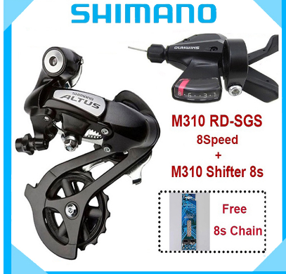 Shimano Altus Rd-M310 8 Speed RD Shifter 8 Speed Mountain Bicycle Mtb Rear Derailleur