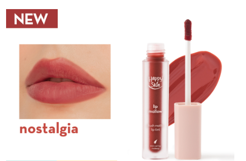 Happy Skin Lip Mallow Tint in Nostalgia