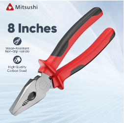 Mitsushi KDL2008 8 Inches 20cm Wire Cutter Pliers